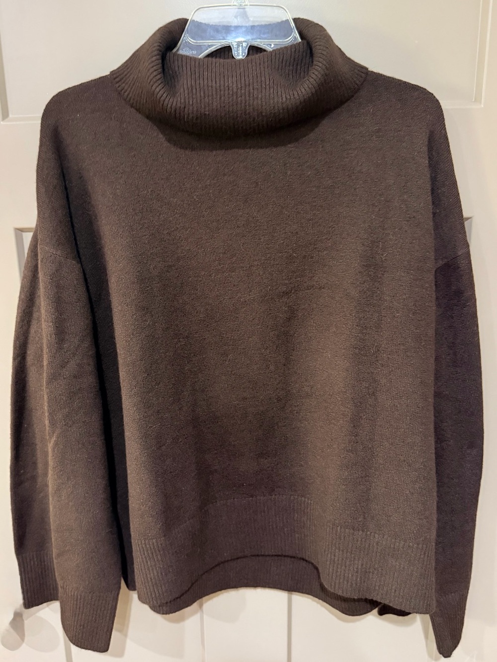 Preston & York Chocolate Brown Turtleneck Sweater